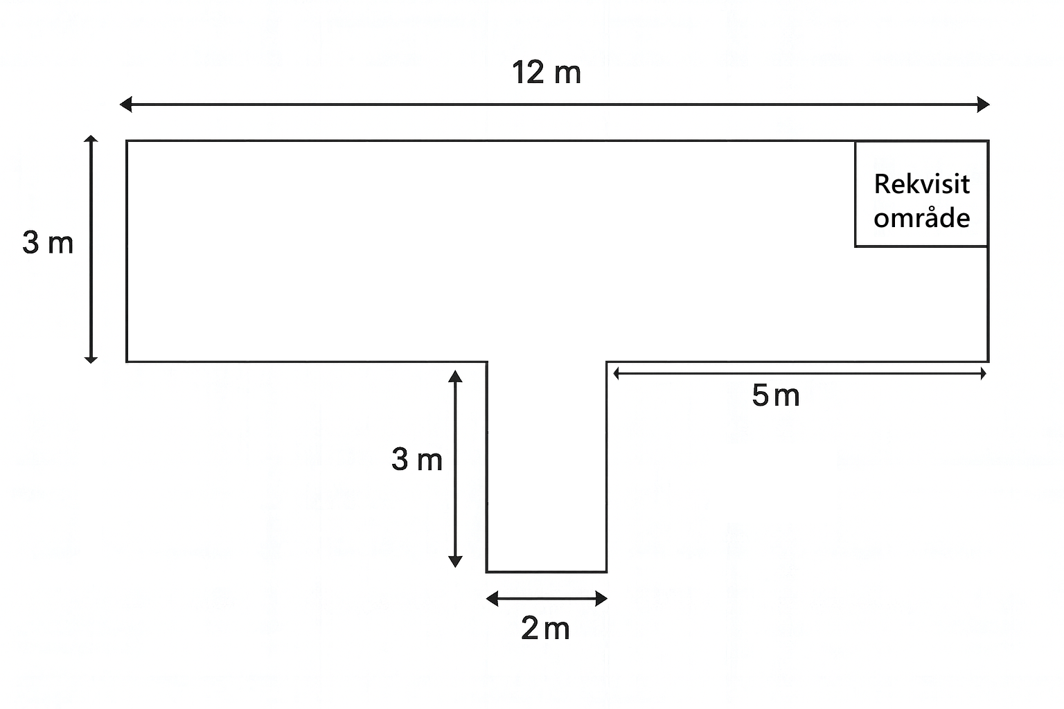 En tegning over scenens layout til Phoenix-Con