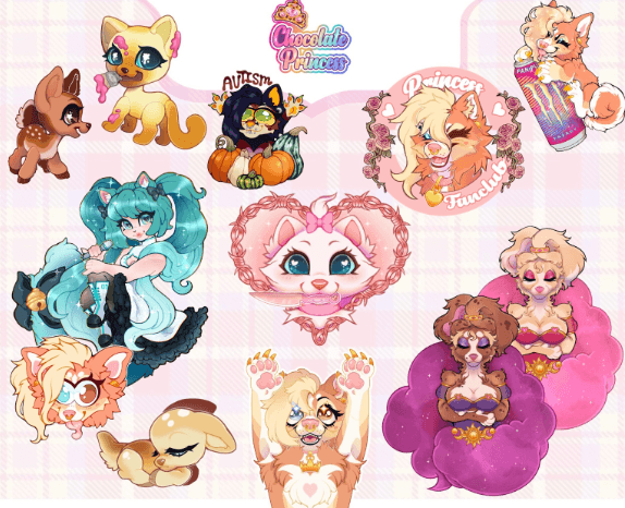 Chocolate Princess booth preview